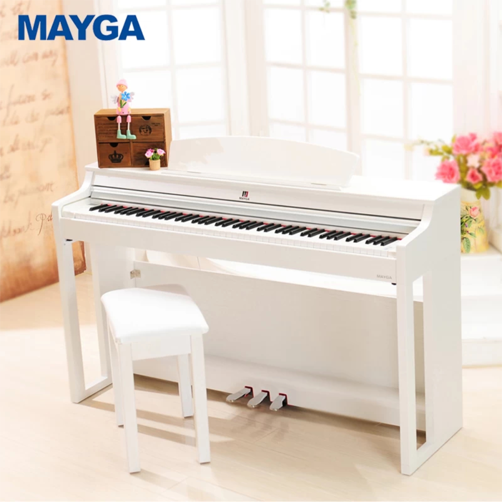 MAYGA MH-20W New 88-Key Digital Piano with Wooden Key Bluetooth Function and Powerful Recording and Playback System MH-20W - Image 4