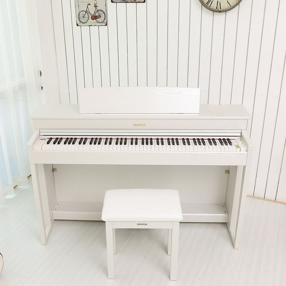 MAYGA MH-60W New 88-Key Digital Piano with Wooden Key Bluetooth Function and Powerful Recording and Playback System MH-60W - Image 5