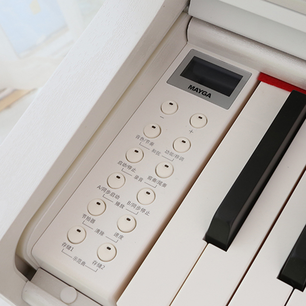 MAYGA MH-60W New 88-Key Digital Piano with Wooden Key Bluetooth Function and Powerful Recording and Playback System MH-60W - Image 7