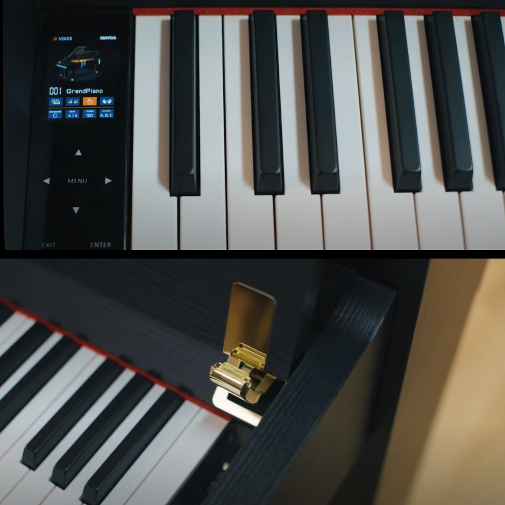 MAYGA CHP-900W New 88-Key Digital Piano with Bluetooth Function and Powerful Recording and Playback System CHP900W - Image 4